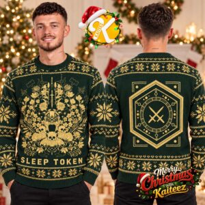 Sleep Token House Veridian Best Gift For Fans Ugly Christmas Sweater
