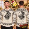 Sleep Token Roses And Sword Ugly Christmas Sweater Sleep Token Roses And Sword Ugly Christmas Sweater