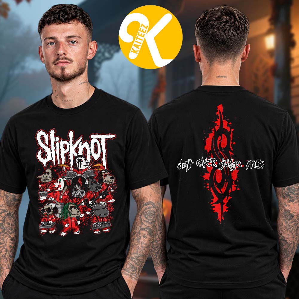 Slipknot x Snoppy Dont Ever Judge Me Snoopknot Two Sided Unisex T-Shirt Slipknot x Snoppy Dont Ever Judge Me Snoopknot Two Sided Unisex T-Shirt
