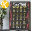 System Of A Down Merch Sick New World Texas 2026 Event Poster At Texas Motor Speedway In Fort Worth TX On October 24 2026 Home Decor Poster Canvas