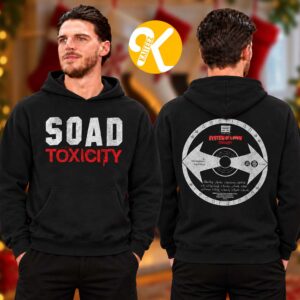 System Of A Down Merch Beyond The Streets Toxicity Album Track List Unisex Hoodie