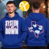 System Of A Down Merch Sick New World Texas 2026 Event Tee At Texas Motor Speedway In Fort Worth TX On October 24 2026 Two Sided Unisex T-Shirt System Of A Down Merch Sick New World Texas 2026 Event Tee At Texas Motor Speedway In Fort Worth TX On October 24 2026 Two Sided Unisex T-Shirt