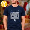 Tampa Bay Rays Merch 2026 World Series No Time Like October Navy Unisex T-Shirt Tampa Bay Rays Merch 2026 World Series No Time Like October Navy Unisex T-Shirt
