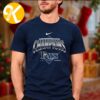 Tampa Bay Rays Merch American League Champions 2026 Locker Room Charcoal Unisex T-Shirt Tampa Bay Rays Merch American League Champions 2026 Locker Room Charcoal Unisex T-Shirt
