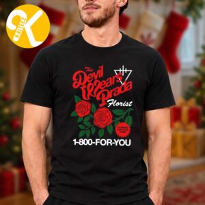 The Devil Wears Prada Merch Flowers Tour UK And EU 2026 Florist Unisex T-Shirt