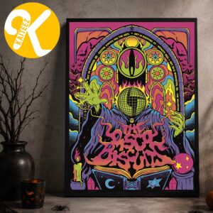 The Disco Biscuits Event Poster Halloween Run Fall Tour 2026 Tour Dates Home Decor Poster Canvas