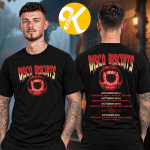 The Disco Biscuits Halloween Run Fall Tour 2026 Tour Dates Two Sided Unisex T-Shirt