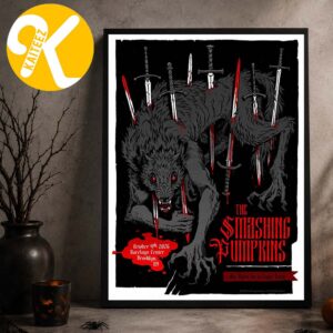 The Smashing Pumpkins Brooklyn NY Event Poster At Barclays Center In Brooklyn NY On October 4 2026 Home Decor Poster Canvas