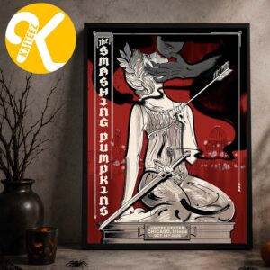 The Smashing Pumpkins Chicago IL Event Poster At United Center In Chicago IL On October 14 2026 Home Decor Poster Canvas