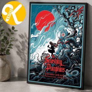 The Smashing Pumpkins Columbus OH Event Poster The Rats In A Cage Tour At The Schottenstein Center In Columbus OH On September 30 2026 Home Decor Poster Canvas