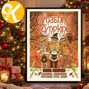 The Smashing Pumpkins Madison WI Event Poster At Kohl Center In Madison WI On October 11 2026 Home Decor Poster Canvas