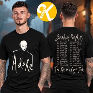 The Smashing Pumpkins Merch The Rast In A Cage Tour 2026 Adore Tour Dates Two Sided Unisex T-Shirt