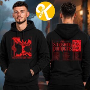 The Smashing Pumpkins Merch The Rast In A Cage Tour 2026 Dateback Two Sided Unisex Hoodie