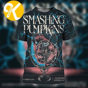 The Smashing Pumpkins Montreal QC Event Poster At Centre Bell In Montreal QC On October 9 2026 All Over Print Shirt