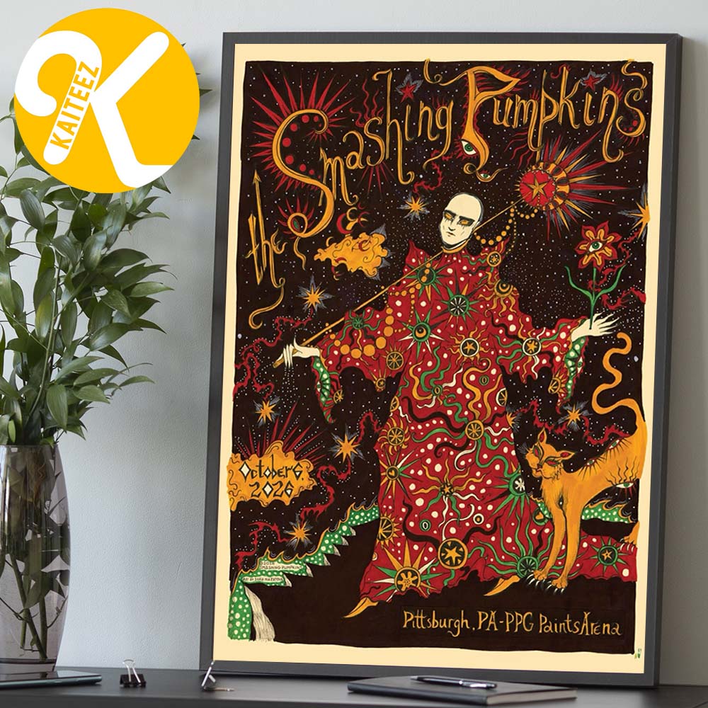 The Smashing Pumpkins Pittsburgh PA Event Poster At PPG Paints Arena In Pittsburgh PA On October 6 2026 Home Decor Poster Canvas The Smashing Pumpkins Pittsburgh PA Event Poster At PPG Paints Arena In Pittsburgh PA On October 6 2026 Home Decor Poster Canvas