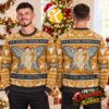 The Smashing Pumpkins Mellon Collie And The Infinite Sadness Blue And Gold Ugly Christmas Sweater The Smashing Pumpkins Mellon Collie And The Infinite Sadness Blue And Gold Ugly Christmas Sweater