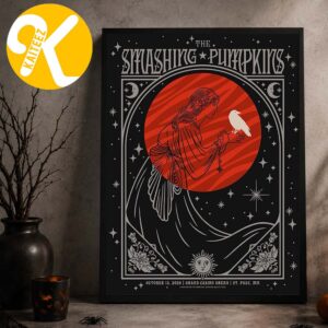 The Smashing Pumpkins St Paul MN Event Poster At Grand Casino Arena In St Paul MN On October 13 2026 Home Decor Poster Canvas