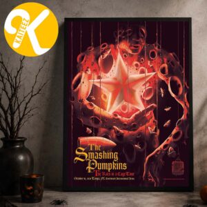 The Smashing Pumpkins Tampa FL Event Poster At  Benchmark International Arena In Tampa FL On October 18 2026 Home Decor Poster Canvas