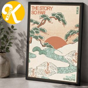 The Story So Far Charlotte NC Event Poster At The Fillmore Charlotte In Charlotte NC On October 18 2026 Home Decor Poster Canvas