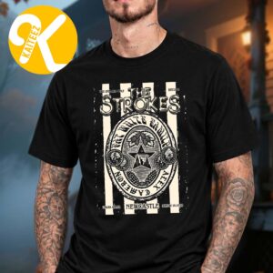 The Strokes Newcastle UK Event Poster At Utilita Arena Newcastle In Newcastle UK On October 25 2026 Unisex T-Shirt
