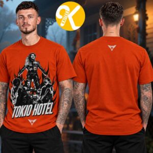 Tokio Hotel Merch Arena Tour 2026 Orange Band Unisex T-Shirt