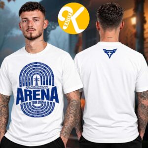 Tokio Hotel Merch Arena Tour 2026 Tour Dates White Two Sided Unisex T-Shirt