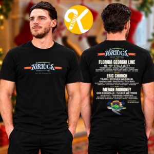 Tortuga Music Festival 2027 At Fort Lauderdale Beach In Fort Lauderdale FL On April 2-4 2027 Line Up Two Sided Unisex T-Shirt