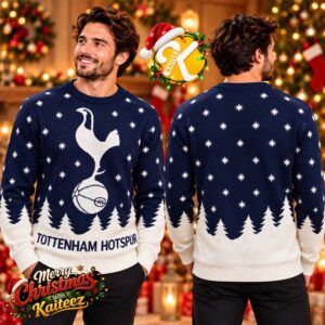 Tottenham Hotspur Spurs Knitted Christmas Ugly Sweater