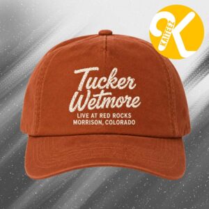 Tucker Wetmore Merch Live At Red Rocks Amphitheatre In Morrison CO On October 27 2026 Classic Cap Hat Snapback