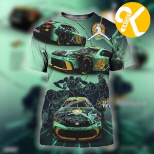 Tyler Reddick Jordan 45 Monstars Camry Las Vegas Racing All Over Print Shirt