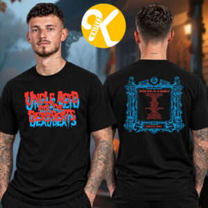 Uncle Acid And The Deadbeats Tour 2026 Dateback Two Sided Unisex T-Shirt
