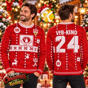 VfB Stuttgart Kind Ugly Christmas Sweater