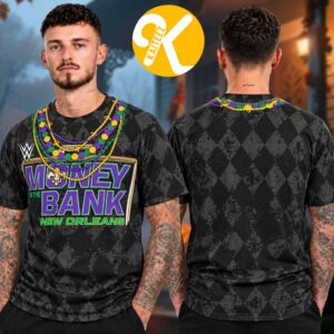 WWE Money In The Bank 2026 Merch ProSphere Black All Over Print Shirt