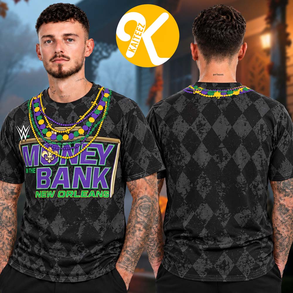 WWE Money In The Bank 2026 Merch ProSphere Black All Over Print Shirt WWE Money In The Bank 2026 Merch ProSphere Black All Over Print Shirt