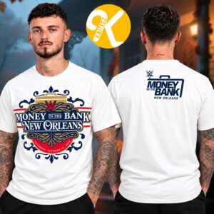 WWE Money In The Bank 2026 Merch ProSphere New Orleans Two Sided Unisex T-Shirt