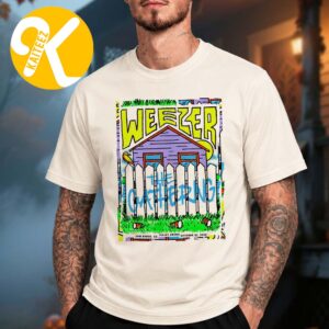 Weezer San Diego CA Event Poster At Viejas Arena In San Diego CA On October 21 2026 Unisex T-Shirt
