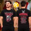 Whitechapel Merch Australia Tour 2026 Chainsaw Two Sided Unisex T-Shirt