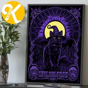 Widespread Panic Halloween Merch Event Poster By Jeff Wood At UNO Lakefront Arena In New Orleans LA On October 30 31 2026 Home Decor Poster Canvas