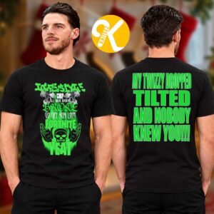 Yeat x Fortnite Merch Collection Nobody Knew You Two Sided Unisex T-Shirt