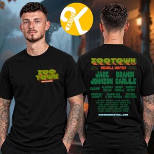 Zootown Festival 2027 At Missoula Fairgrounds In Missoula Montana On June 18 19 2027 Line Up Two Sided Unisex T-Shirt